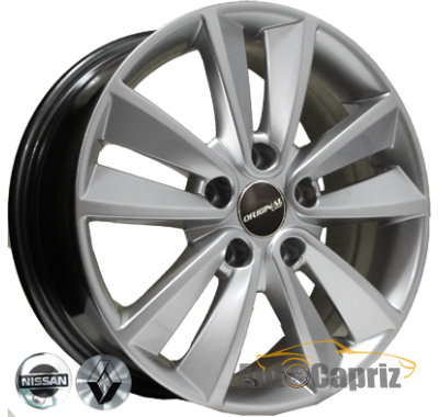 Диски Replica Renault D033 HS R16 W6.5 PCD5x114.3 ET45 DIA66.1    